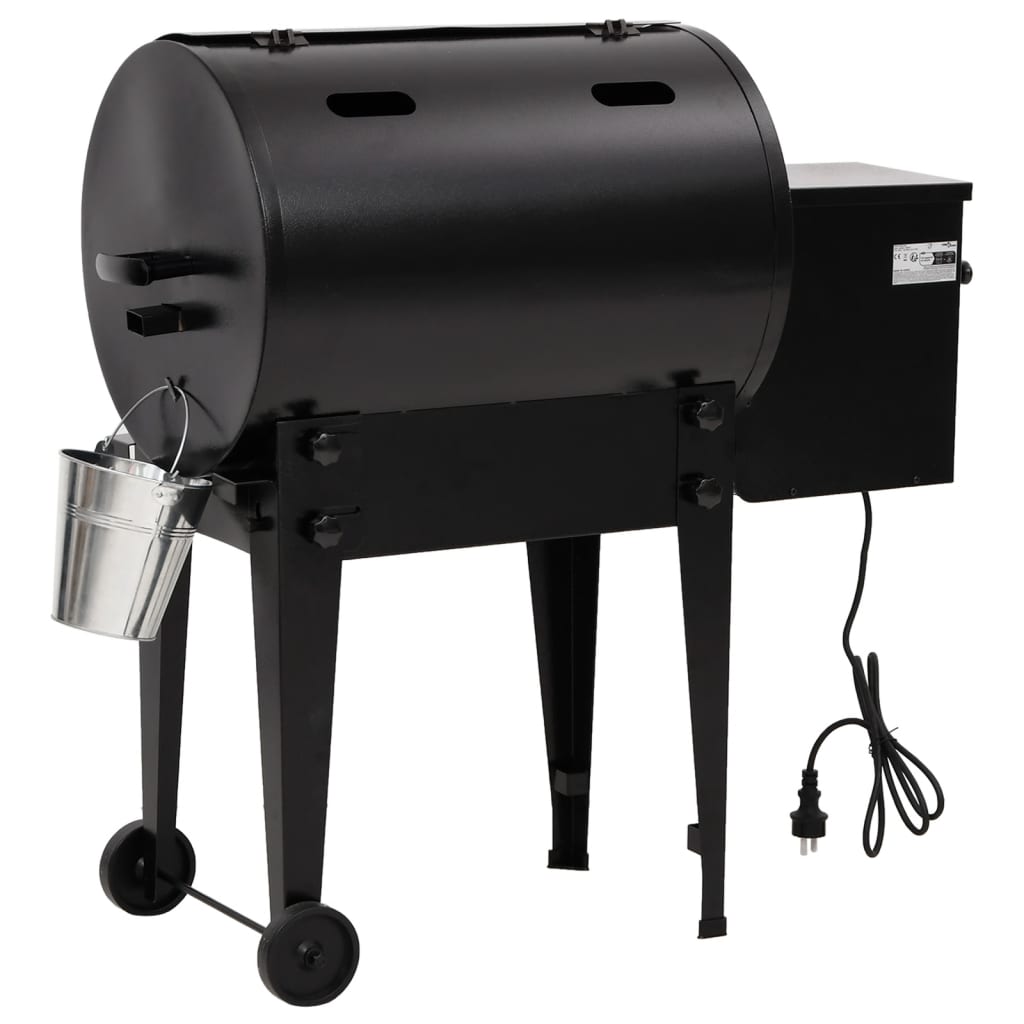 Pillegrill 94 cm jern sort - number 6.