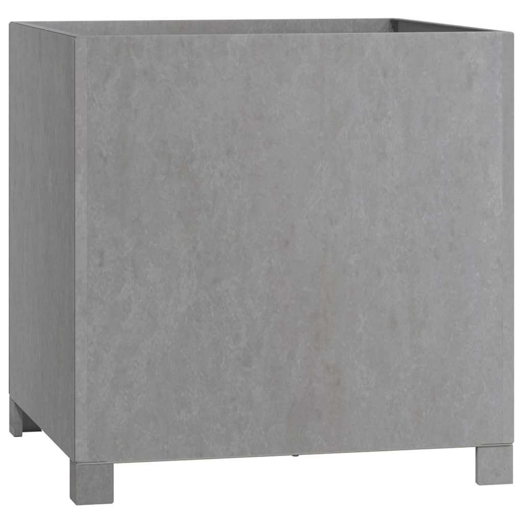 Žardinjere s nogama kom. korten čelik u boji hrđe - 49 x 47 x 50 cm, 2 - number 4.