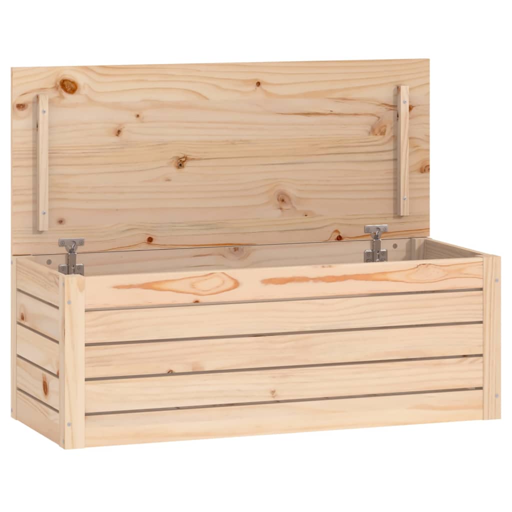Storage box 89x36.5x33 cm solid pine - natural color, 89 x 36.5 x 33 cm, 1 - number 2.