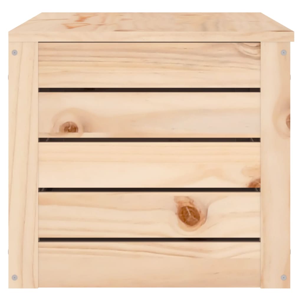 Storage box 89x36.5x33 cm solid pine - natural color, 89 x 36.5 x 33 cm, 1 - number 7.