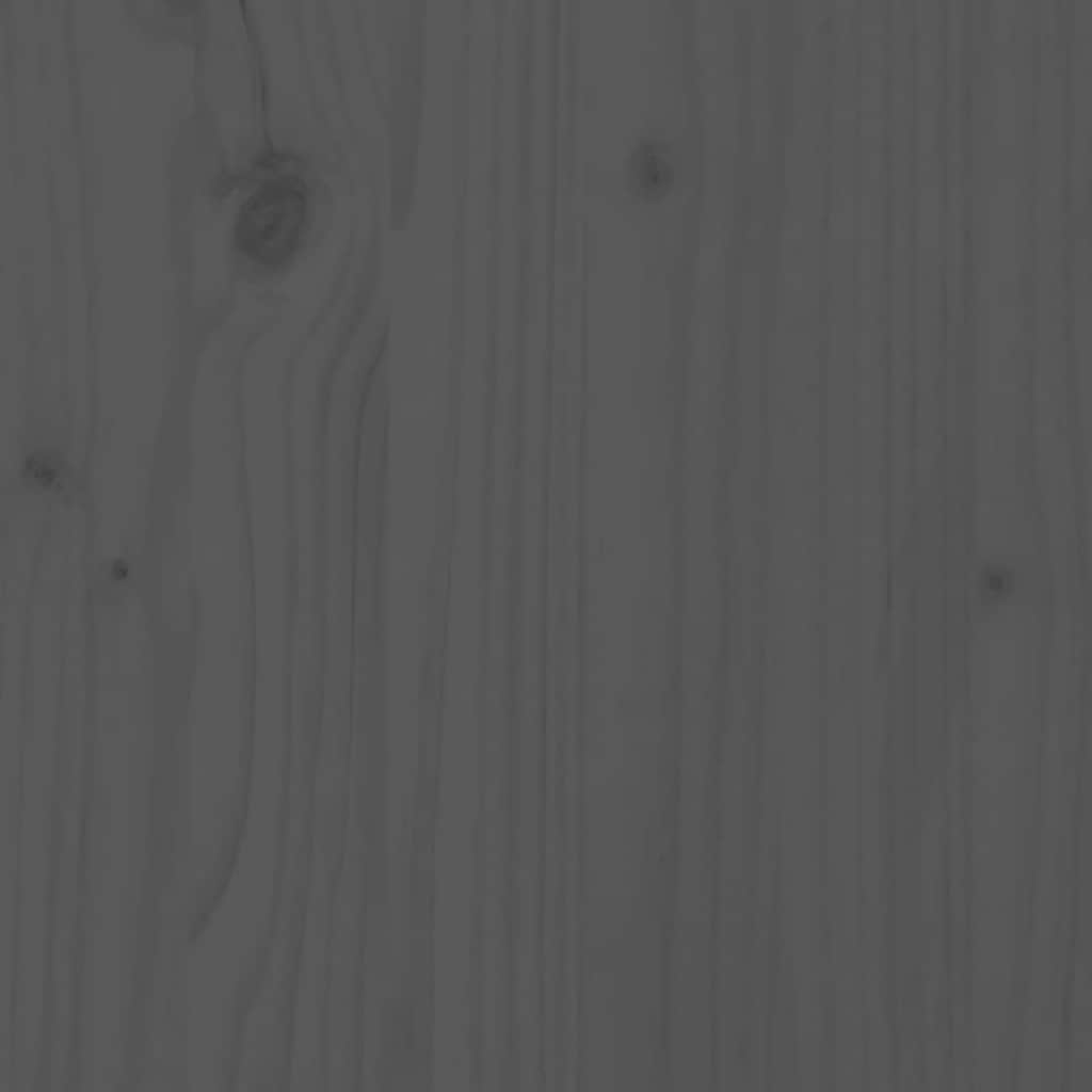 Højskab 83x41,5x100 cm massivt fyrretræ - grå, 1 - number 10.