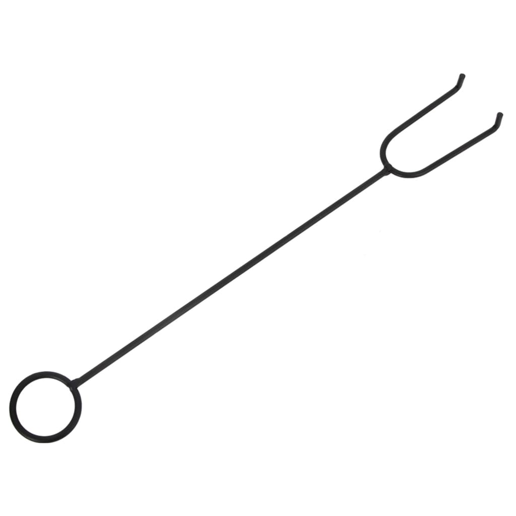 Bålfad med ildrager 58 cm xxl stål - number 6.