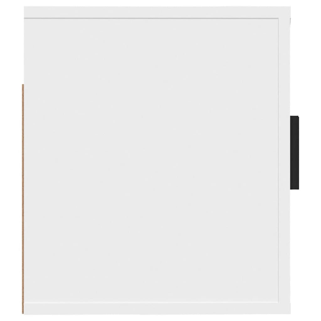 Vegghengt tv-skap 57x34,5x40 cm - hvit, 57 x 34,5 x 40 cm, 1 - number 7.