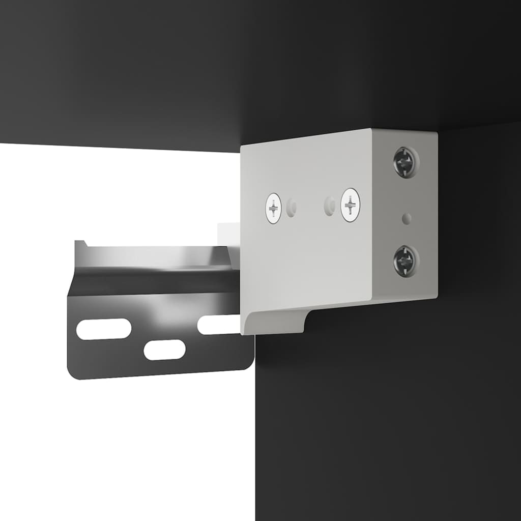 Vegghengte tv-skap stk. 40x34,5x40 cm - svart, 40 x 34,5 x 40 cm, 2 - number 10.