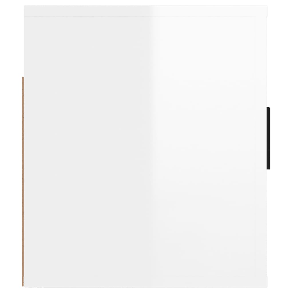 Vegghengt tv-skap 100x34,5x40 cm høyglans - hvit høyglans, 100 x 34,5 x 40 cm, 1 - number 7.