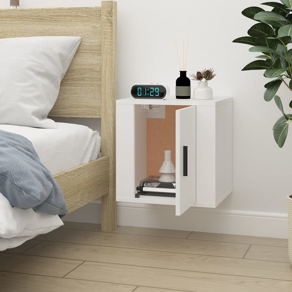 Væghængt tv-skab 40x34,5x40 cm - hvid, 1, 40 cm - number 4.