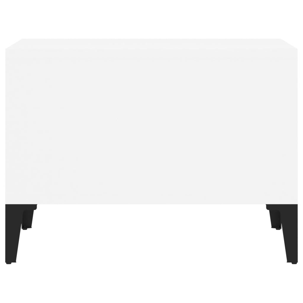 Stolik kawowy 60x50x36,5 cm drewno klejone - biały, 1 - number 6.