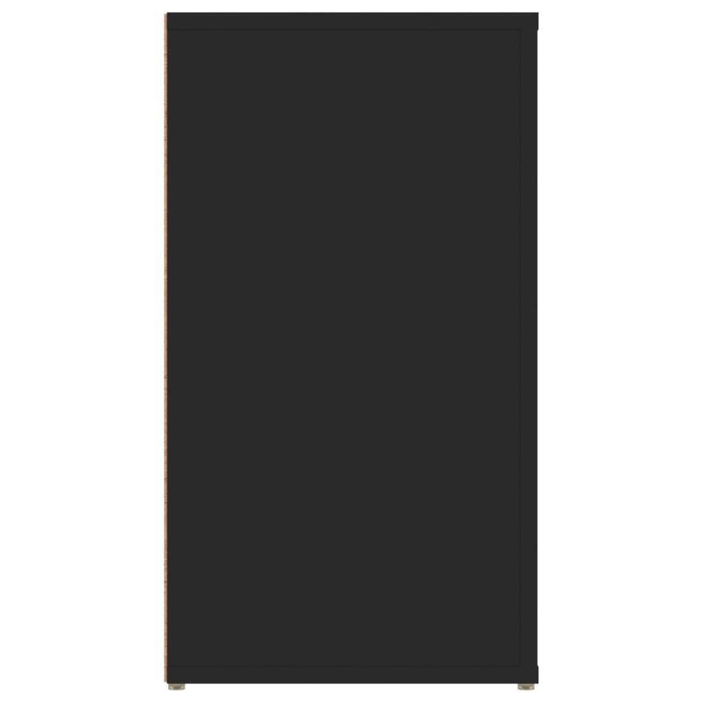 Komoda 100x33x59,5 cm konstruirano drvo - crna, 1 - number 7.