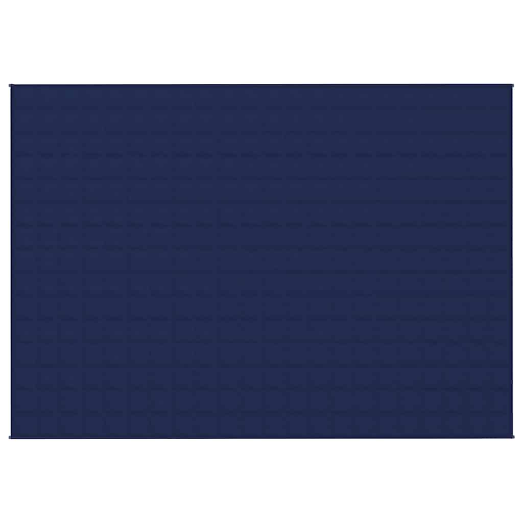 Tyngdetæppe stof - blå, 155 x 220 cm, 1, 7 kg - number 3.