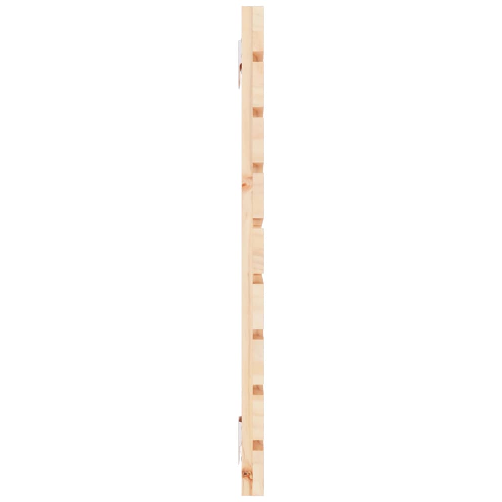 Seng valk 146x3x63 cm solid furu - naturlig farget, 146 x 63 cm, 1 - number 5.