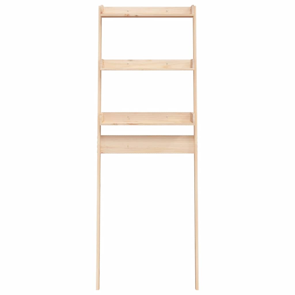 Toilet stand 63.5x32x179 cm solid pine - natural colour - number 5.