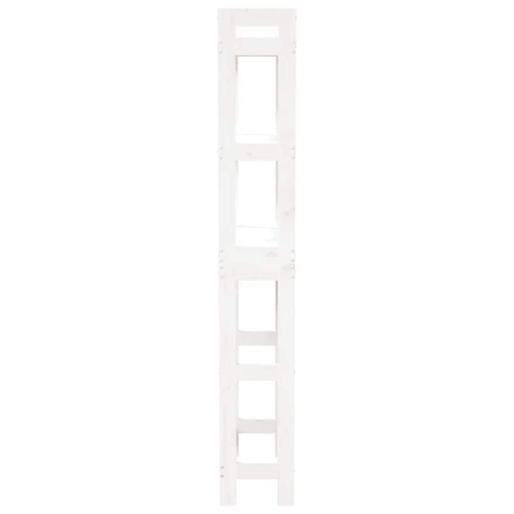 Wc stojan 63x26x171 cm masivní borovice - bílá - number 7.