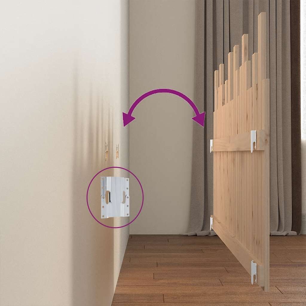 Bed valk 166x3x80 cm solid furu - naturlig farget, 166 x 80 cm, 1 - number 6.