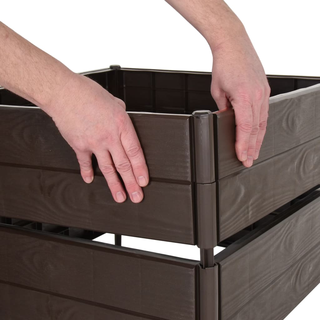 Povišeni krevet 120x120x20 cm polipropilen - number 7.