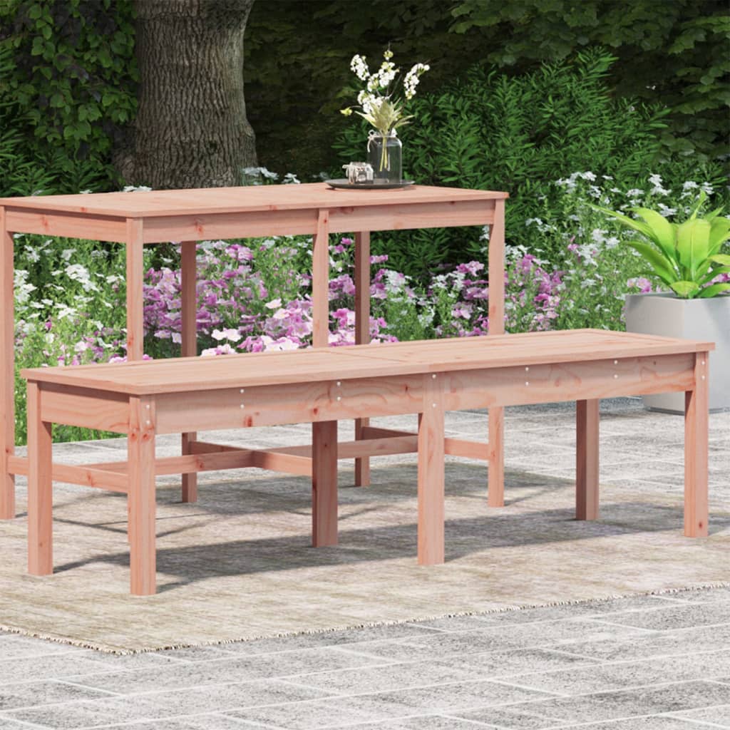 2-personers havebænk 159,5x44x45 cm massivt douglasgran - number 3.