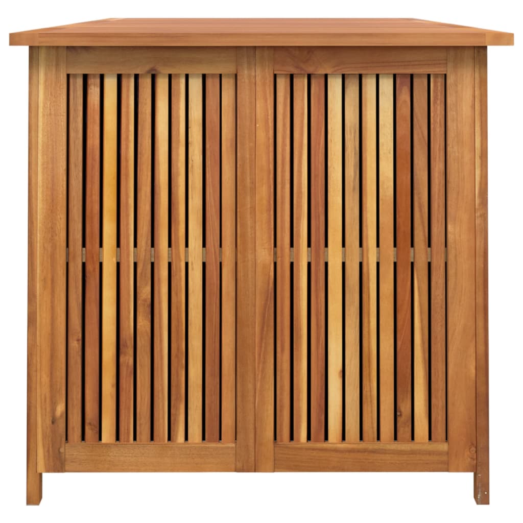 Opbevaringsboks til haven 200x80x75 cm massivt træ - number 5.