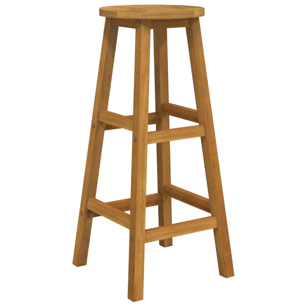 Zestaw barowy 3 części lite drewno akacjowe - number 4.