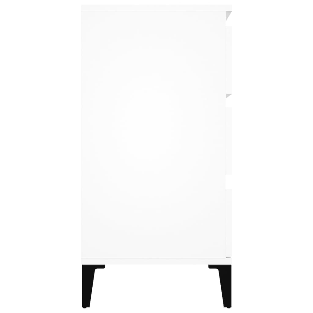 Skænk 60x35x70 cm konstrueret træ - hvid, 1 - number 6.