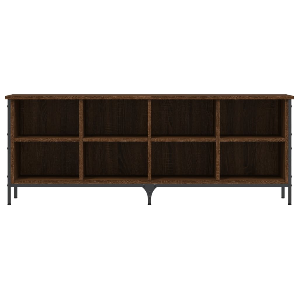 Ormarić za cipele 131x35x50 cm izrađeno drvo smeđi hrast - smeđi hrast, 1,50 cm, 131 cm - number 4.