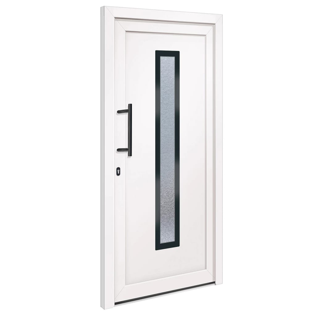 Hoveddør pvc - hvid, 98 x 208 cm, 1, venstre - number 2.