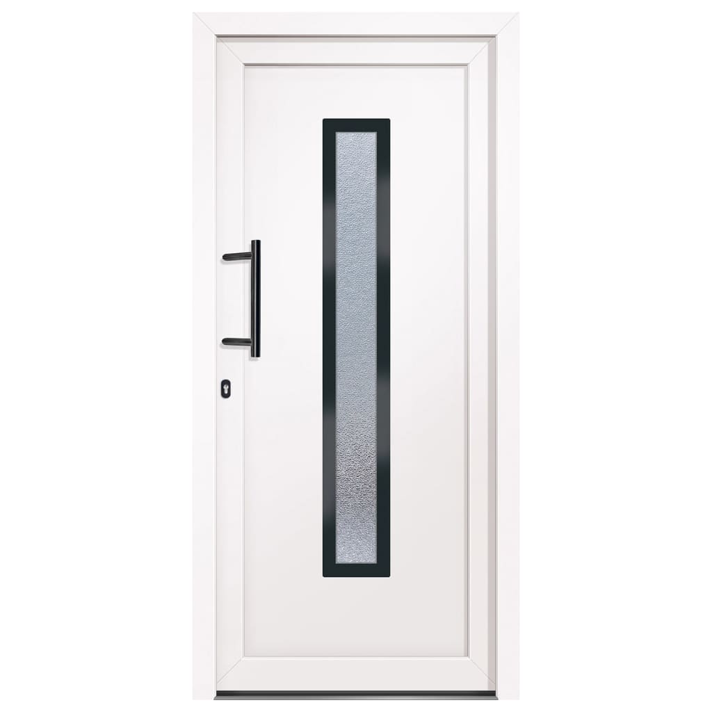 Hoveddør pvc - hvid, 98 x 208 cm, 1, venstre - number 3.