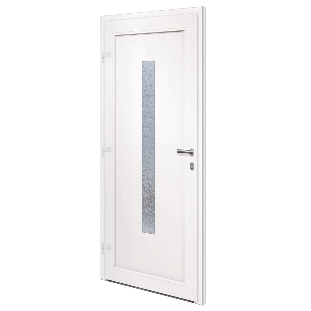 Hoveddør pvc - hvid, 98 x 208 cm, 1, venstre - number 4.