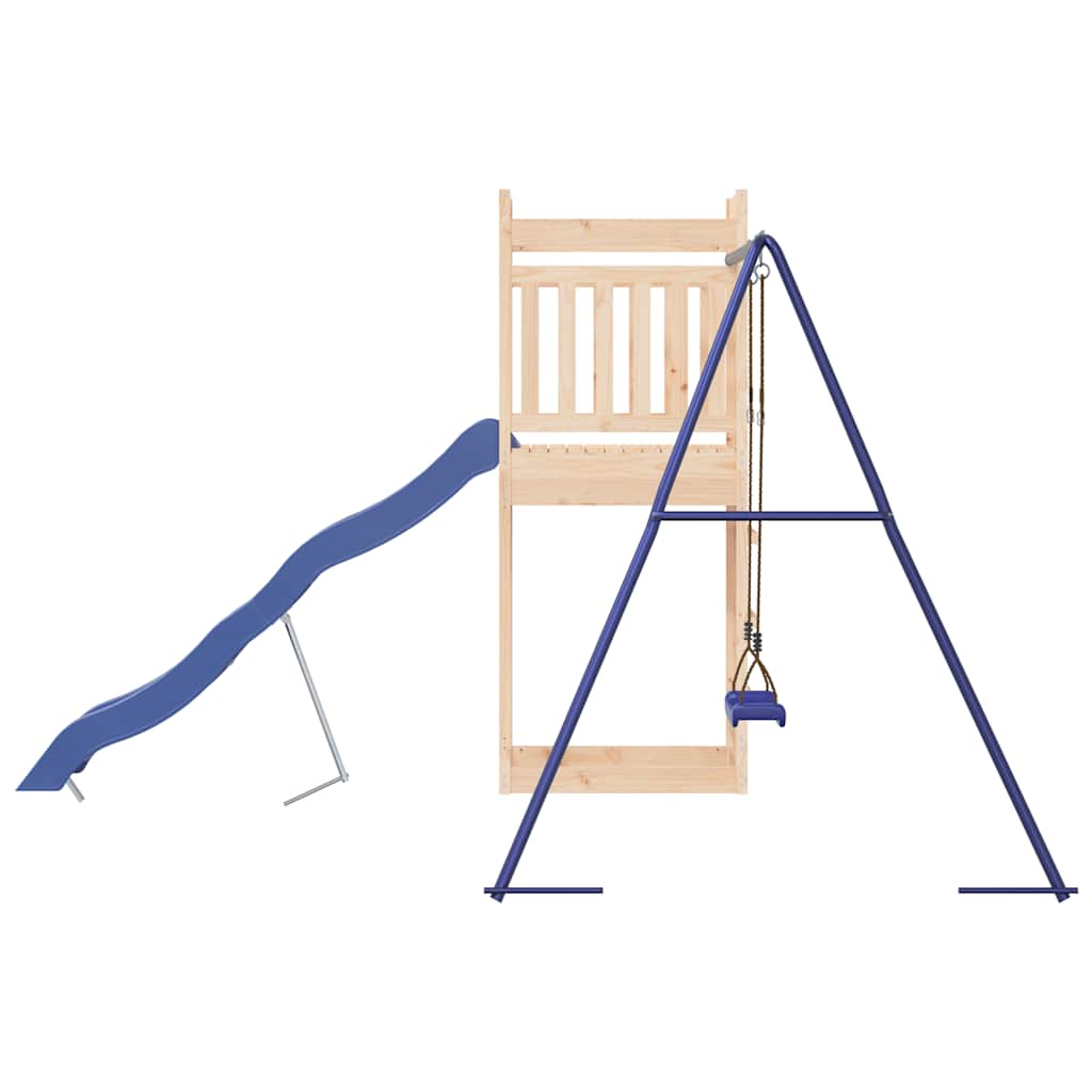 Portique de jeux extérieur en pin massif - number 6.