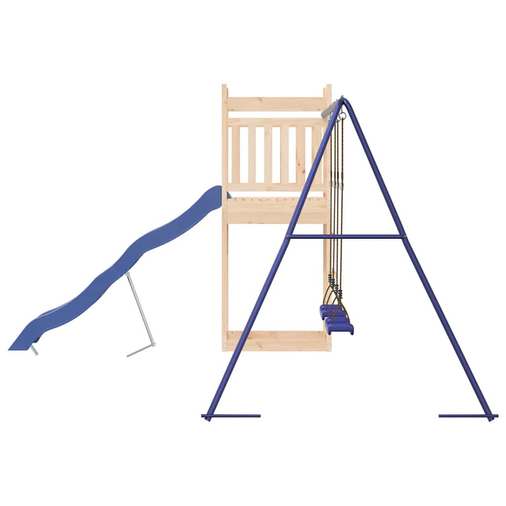 Portique de jeux extérieur en pin massif - number 6.