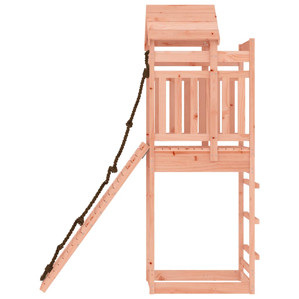 Maisonnette de jeux avec mur d'escalade en sapin de douglas massif - number 5.