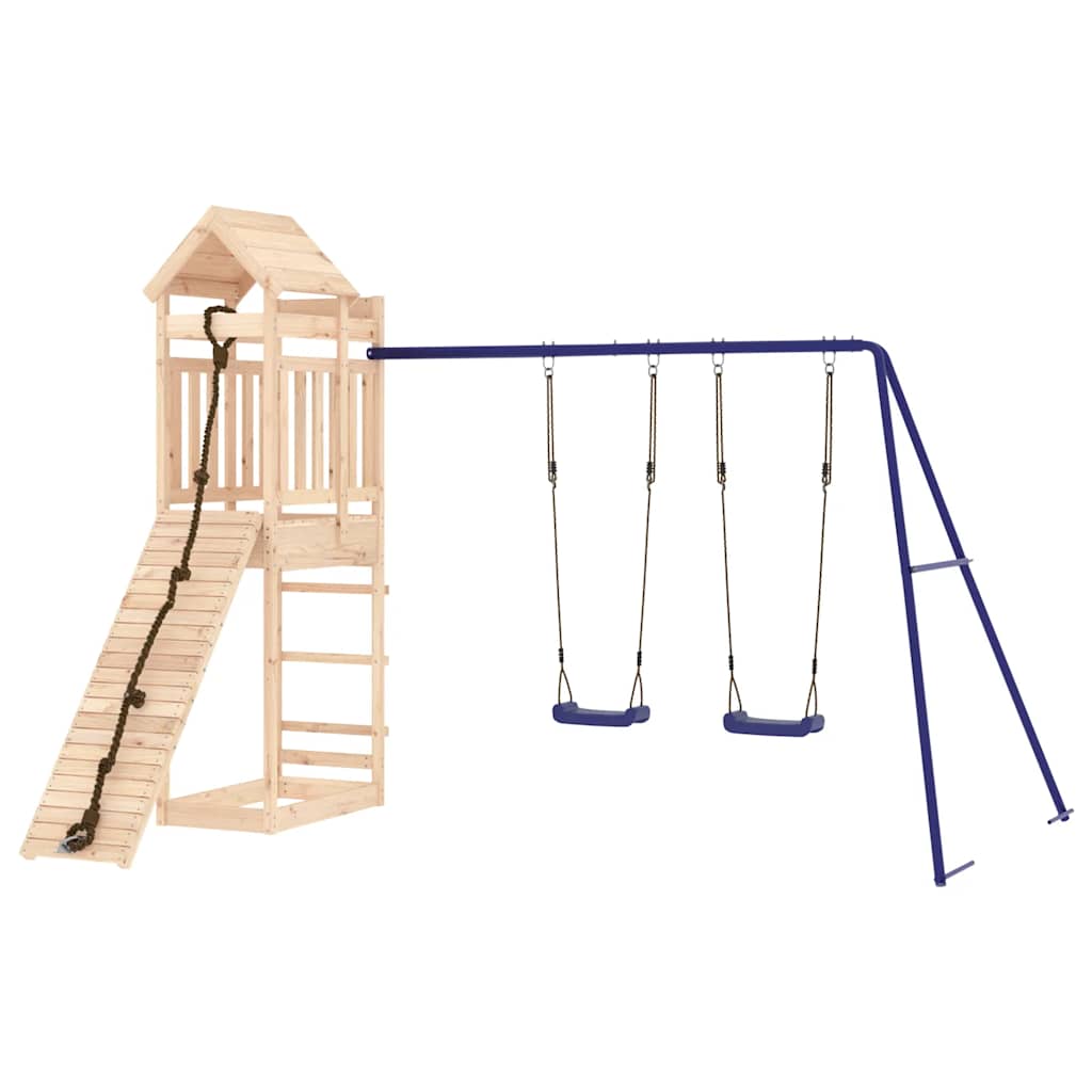 Set da gioco per esterni in pino massiccio - number 4.