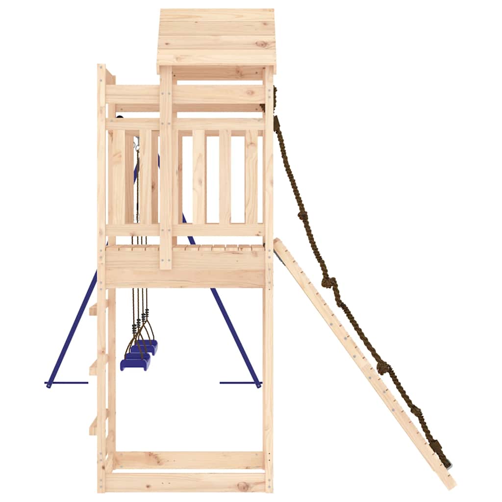 Set da gioco per esterni in pino massiccio - number 6.