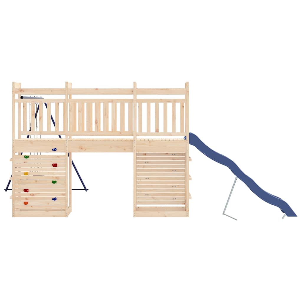 Portique de jeux extérieur en pin massif - number 5.