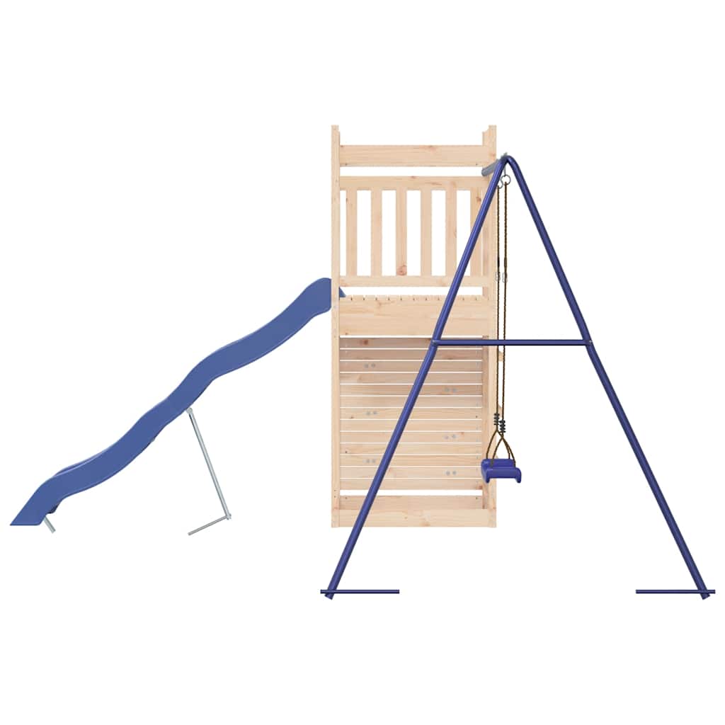 Portique de jeux extérieur en pin massif - number 6.