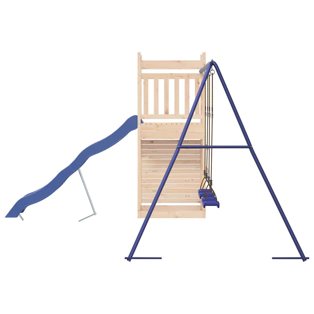 Portique de jeux extérieur en pin massif - number 6.