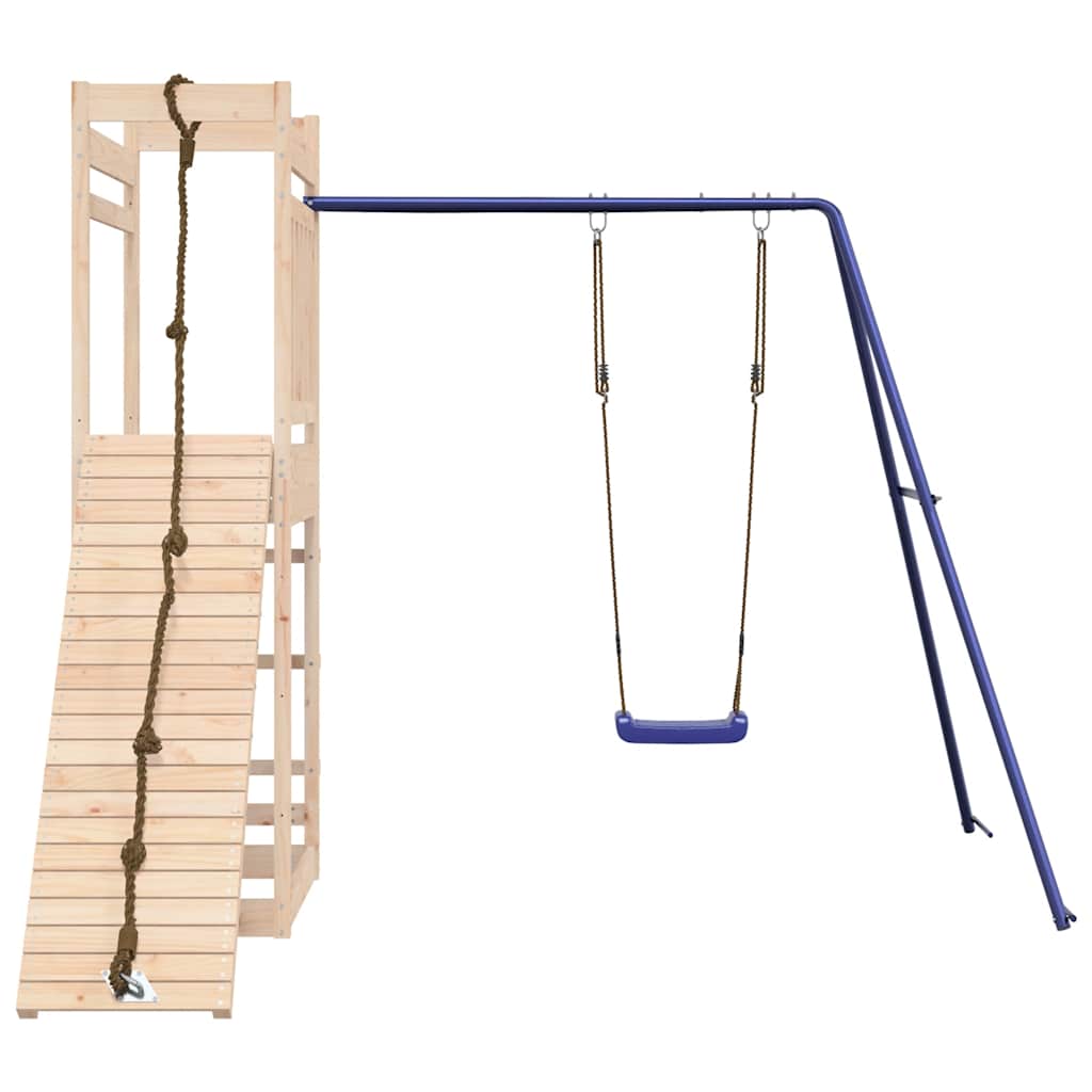 Portique de jeux extérieur en pin massif - number 3.