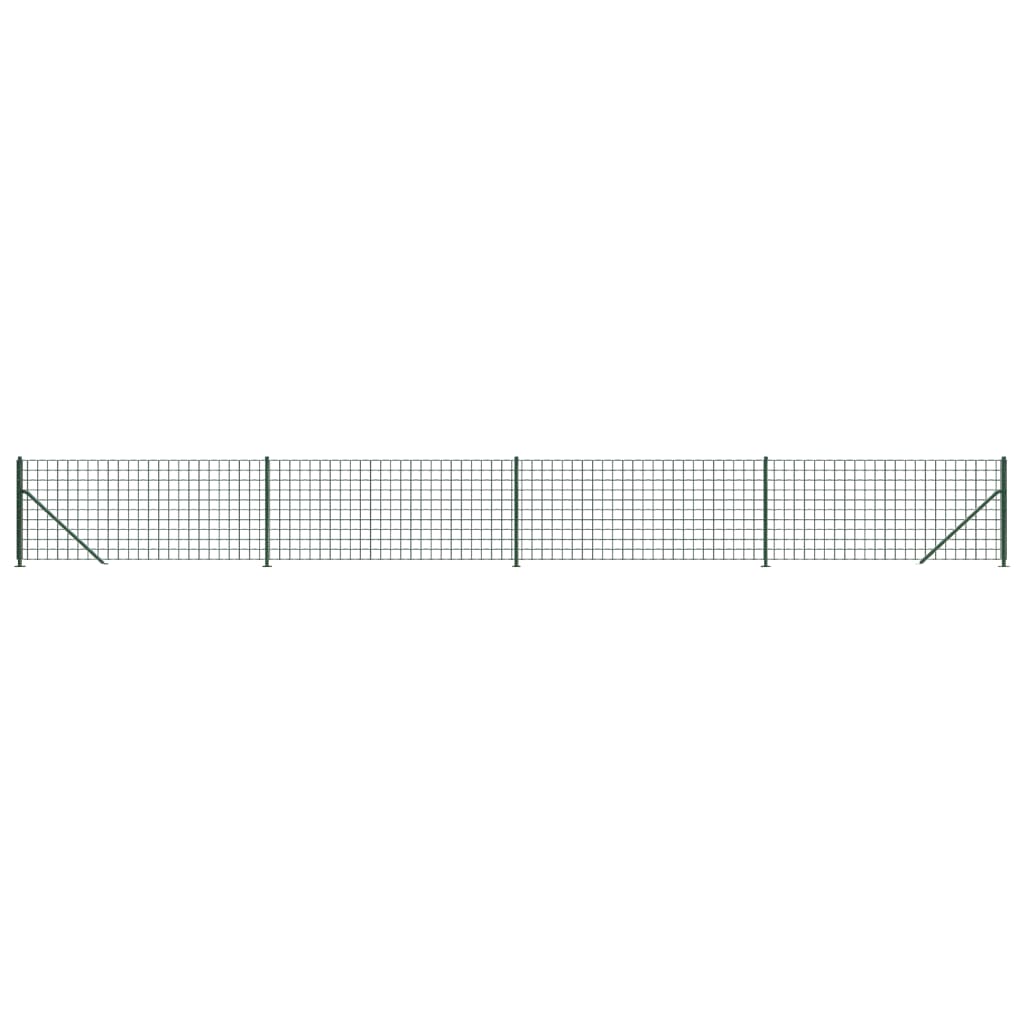 Trådhegn med flange - grøn, 1 x 10 m, 1 - number 2.