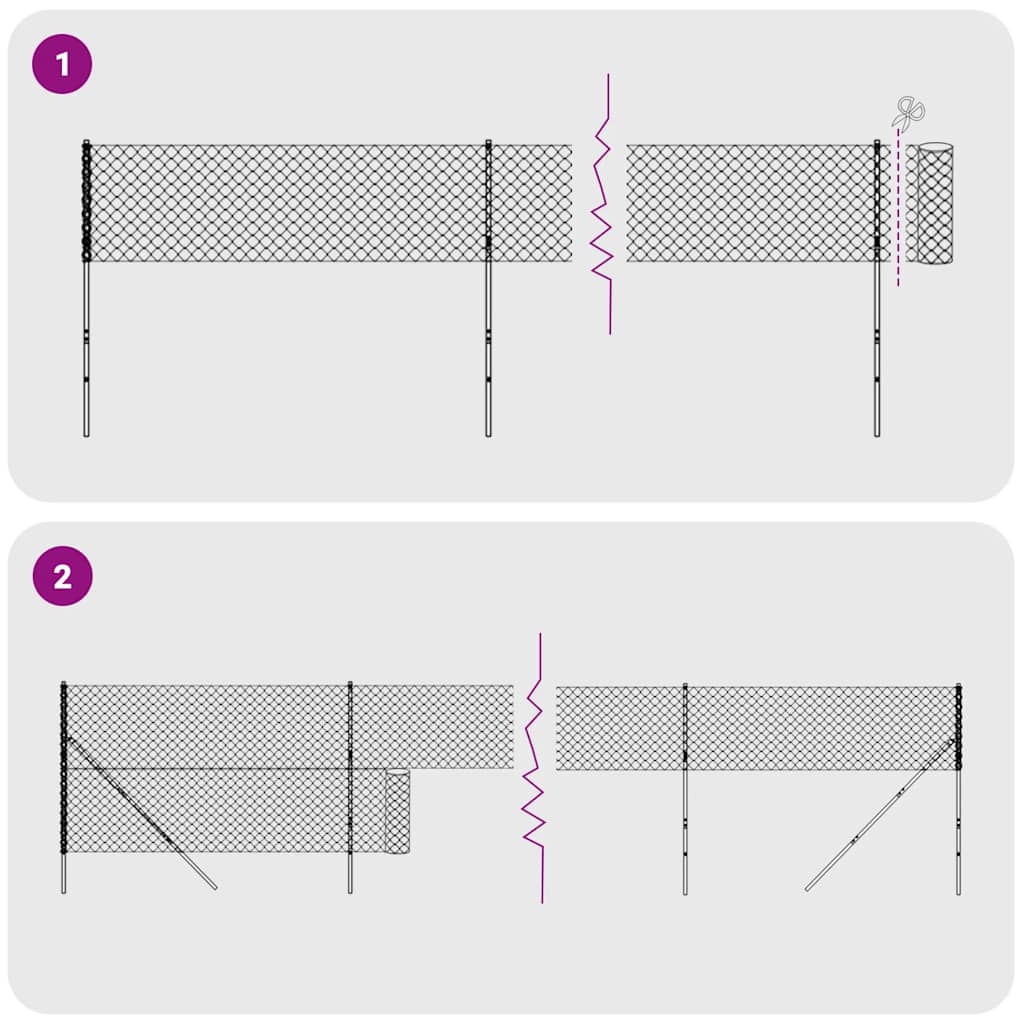 Trådstängsel 1,6x10 m - grönt, 1,6 x 10 m, 1 - number 4.