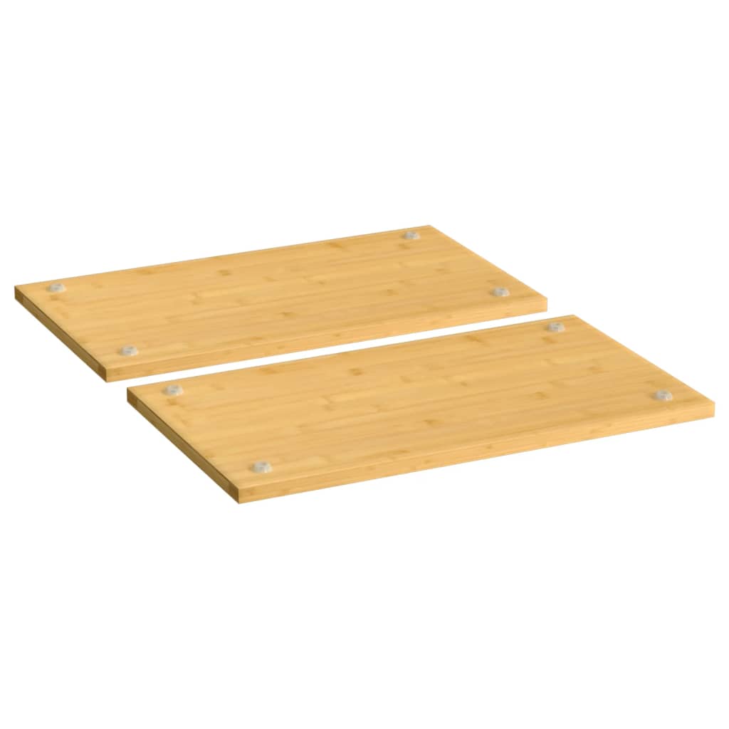 Hob lid 2 pcs. 50x28x1.5 cm bamboo - number 1.