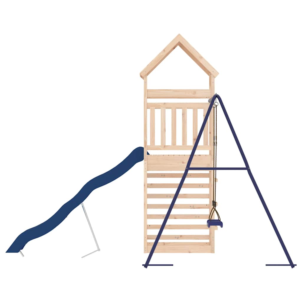 Portique de jeux extérieur en pin massif - number 6.
