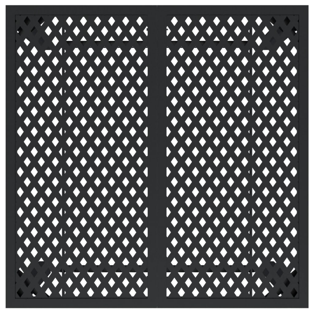 Havebord stål antracitgrå - 80 x 80 x 72 cm, 1 - number 5.