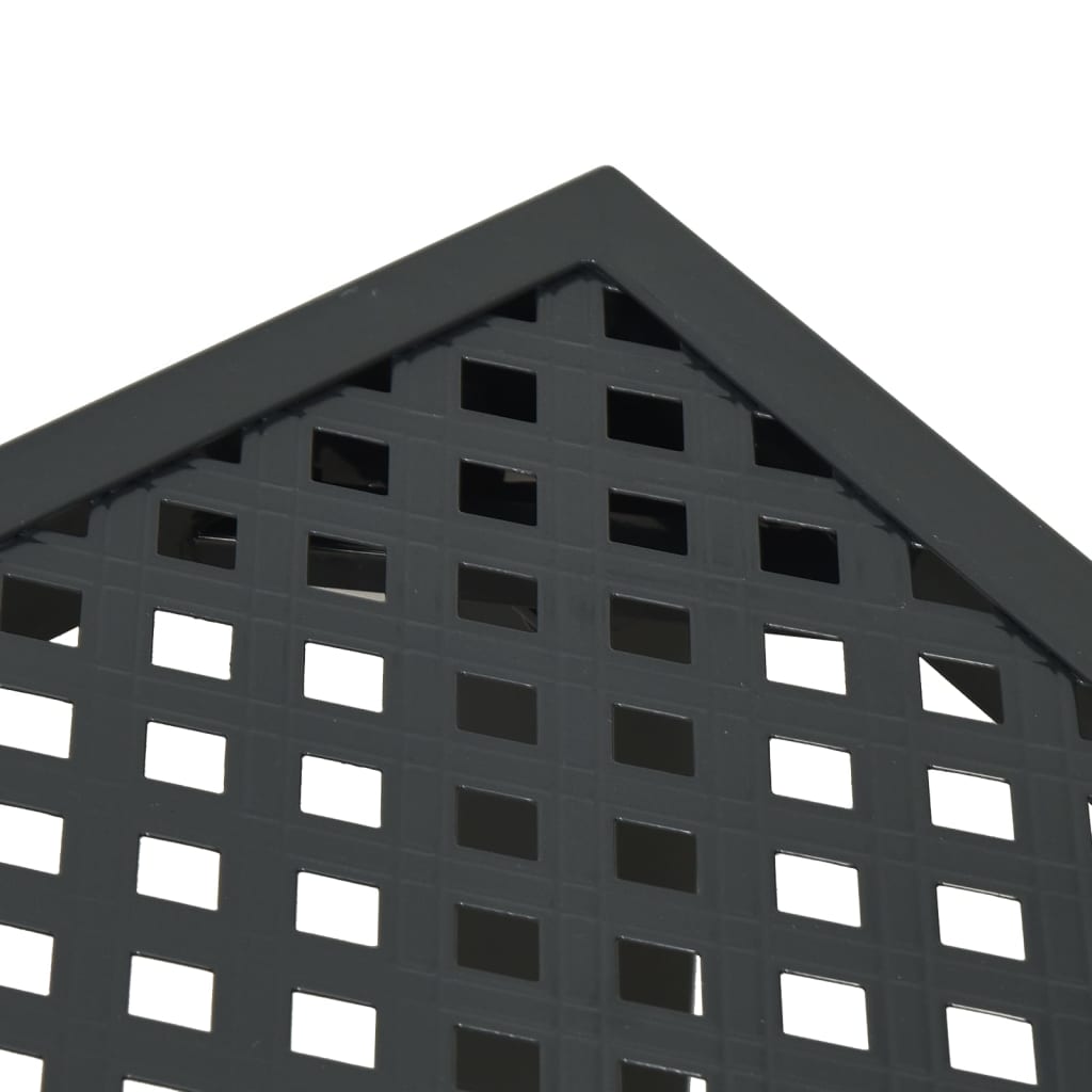 Havebord stål antracitgrå - 80 x 80 x 72 cm, 1 - number 6.