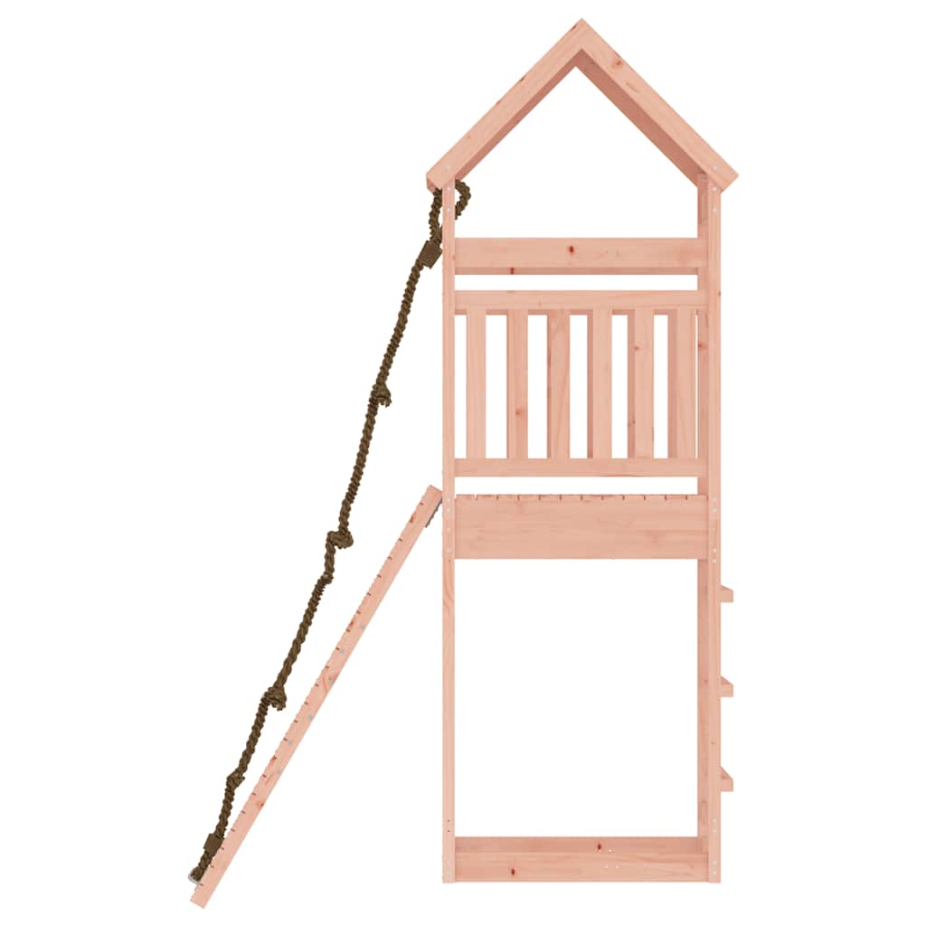 Maisonnette de jeux avec mur d'escalade en sapin de douglas massif - number 6.