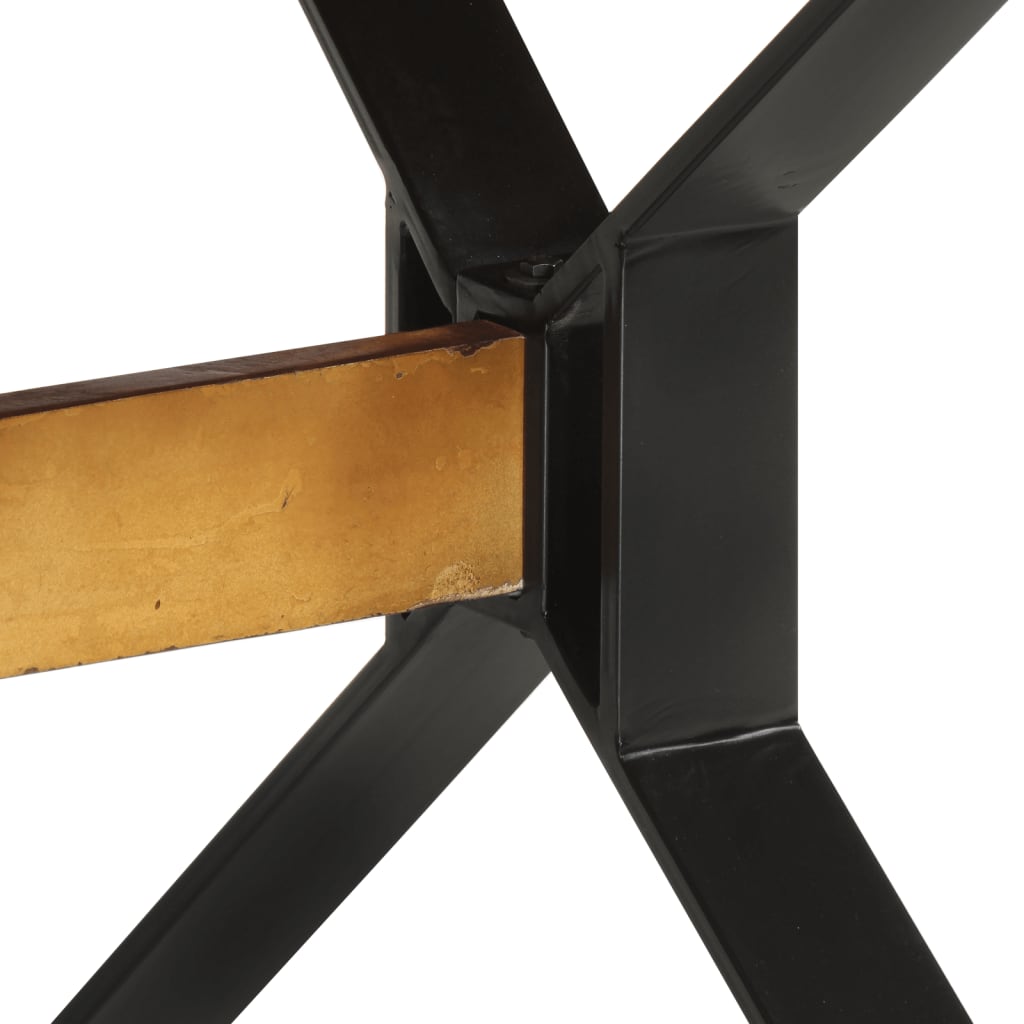 Stół 180x90x73 cm masywne drewno z recyklingu - number 6.