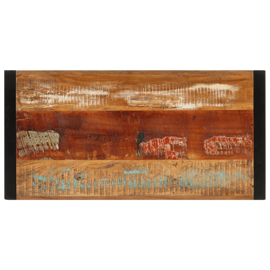 Barbord 110x55x110 cm massivt genbrugstræ - number 3.
