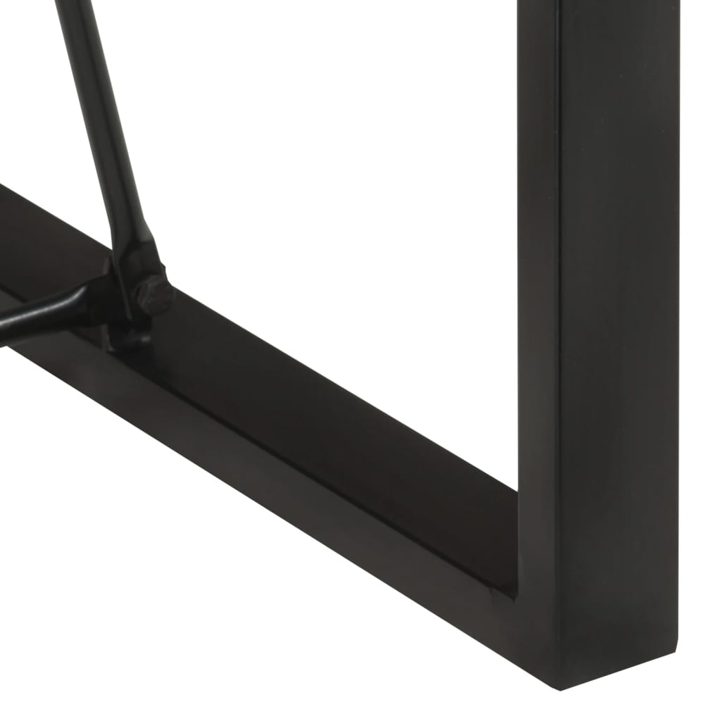 Barbord 110x55x110 cm massivt genbrugstræ - number 6.