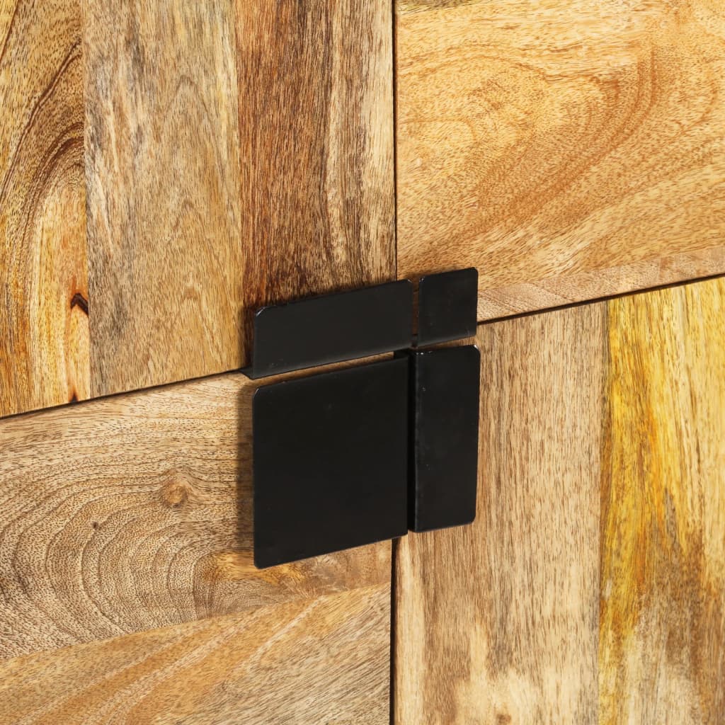 Skænk 80x30x95 cm massivt ru mangotræ - number 5.