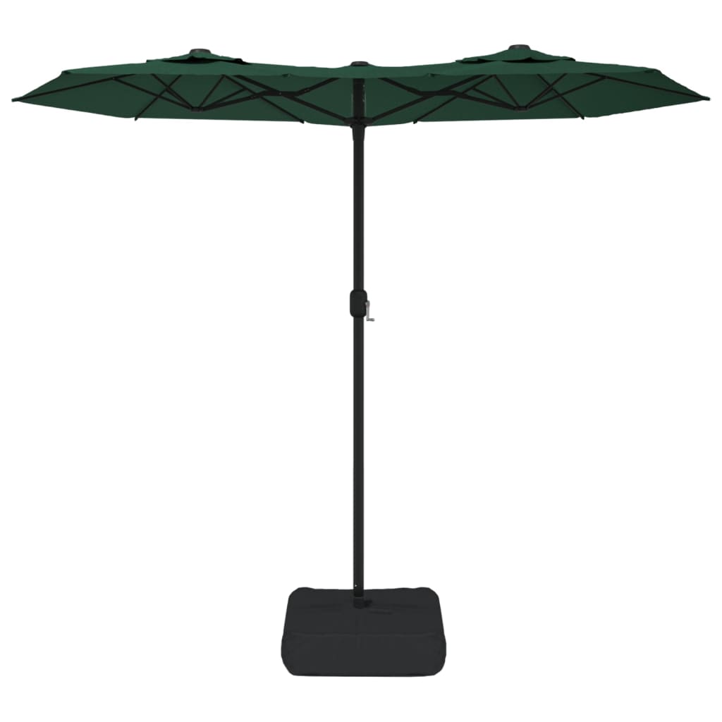 Parasol with double parasol cloth 316x240 cm - green, 1 - number 3.