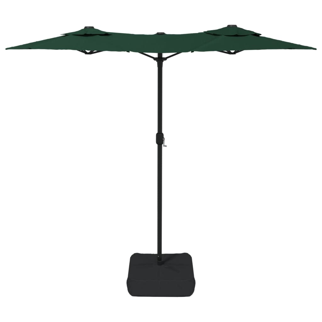 Parasol with double parasol cloth 316x240 cm - green, 1 - number 4.