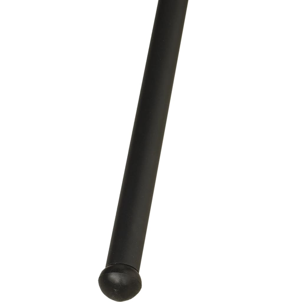 Viseća stolica za vrt s jastukom oxford tkanina i čelik - crna, 1 - number 10.