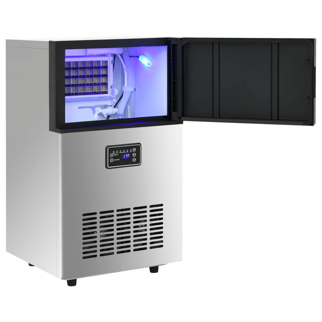 Isterningmaskine 45 kg/24 timer sølvfarvet - number 4.